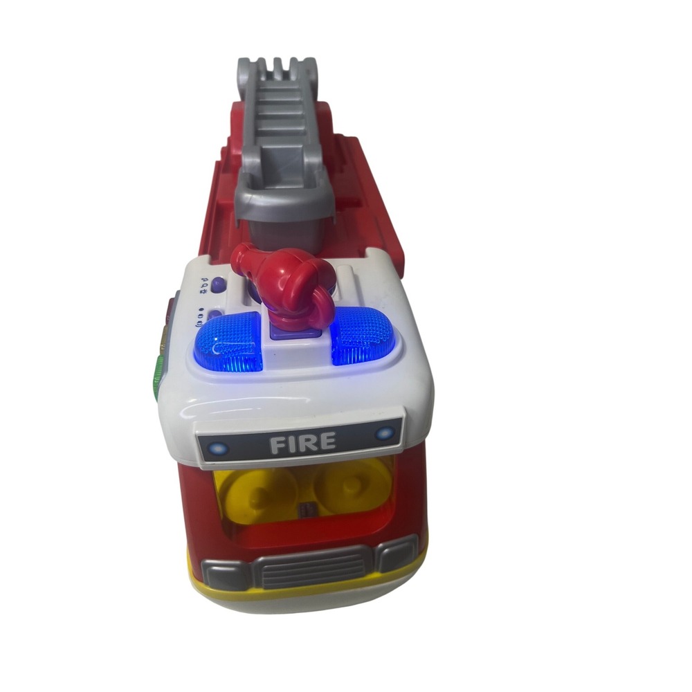 VTech Helping Heroes Fire Station Transforming 2-in-1 Fire Truck‎ Toy workings